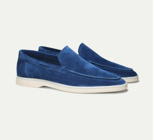 snygga loafers i mocka